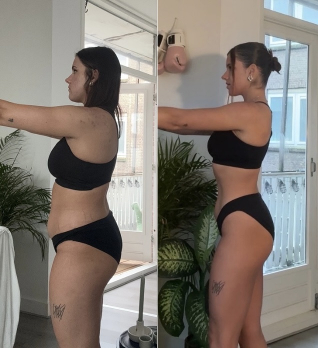 Amber viel -10 kilo af in slechts 4 maanden en maakte een eind aan bingen